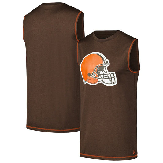 Cleveland Browns New Era Tank Top - Brown sale