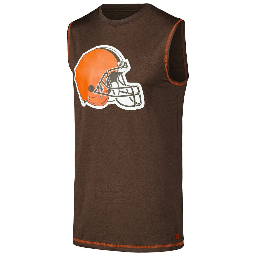 Cleveland Browns New Era Tank Top - Brown sale