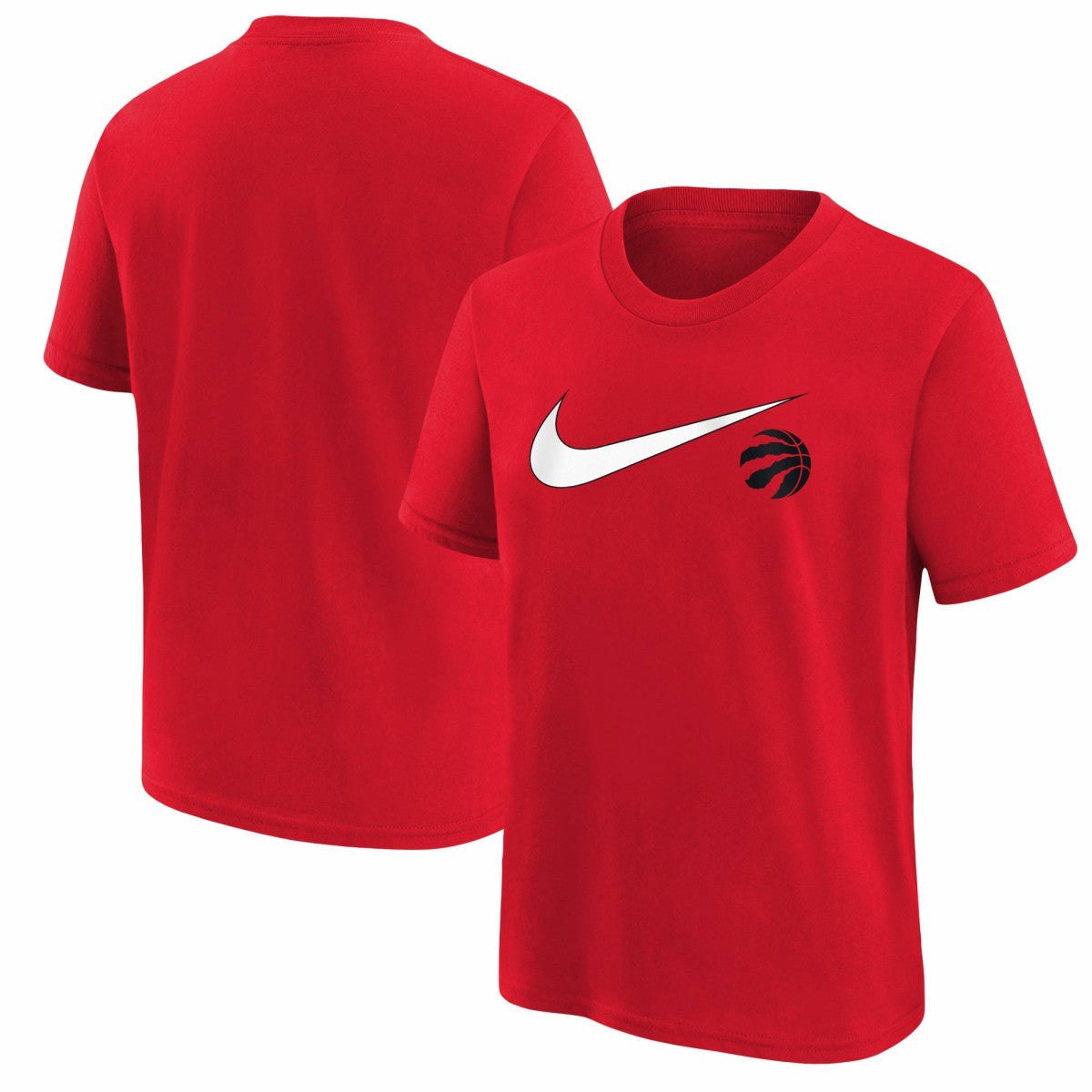 Toronto Raptors Youth Swoosh T-Shirt - Red | Nike for sale