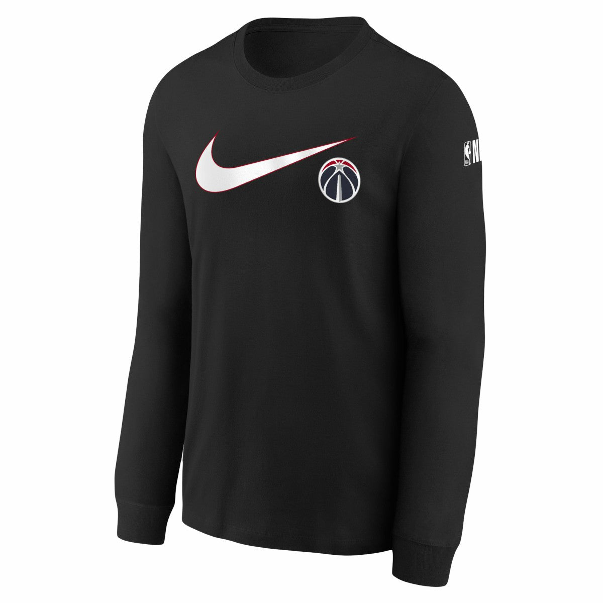 Washington Wizards Youth Swoosh Long Sleeve T-Shirt - Black | Nike cheap