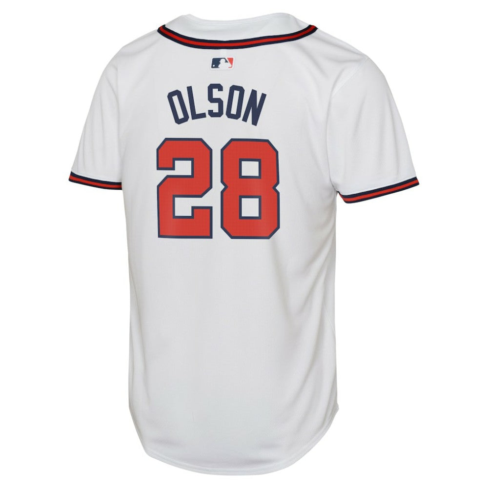 Matt Olson Atlanta Braves Youth Home Limited Player Jersey - White | Nike
