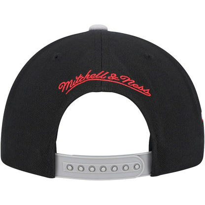 Chicago Bulls Core Snapback Hat - Black/Gray | Mitchell & Ness cheap