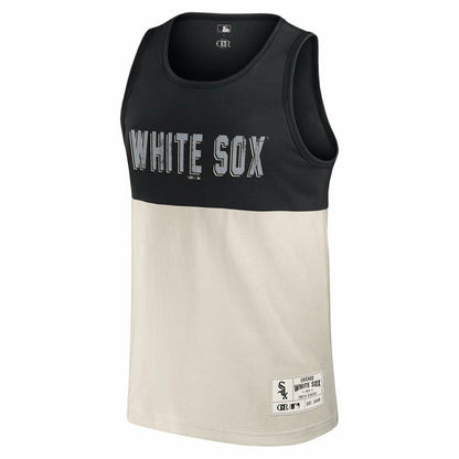 Chicago White Sox Darius Rucker Collection Colorblock Tank Top - Black