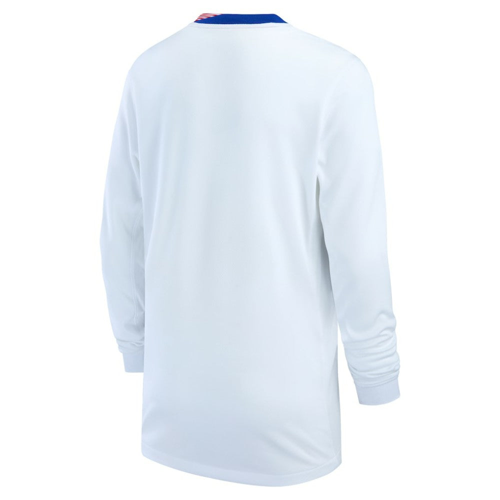 USMNT Youth 2024 Home Replica Long Sleeve Jersey - White | Nike shop