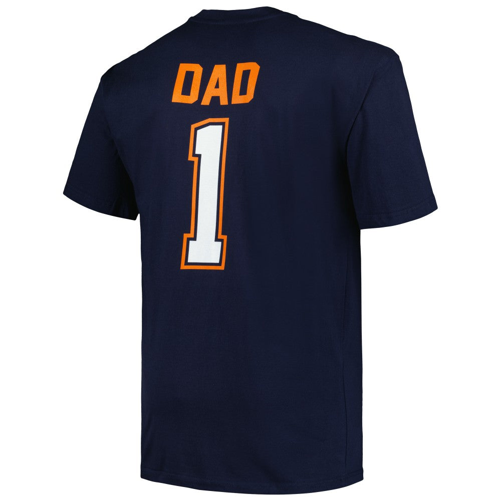 Houston Astros Profile Big & Tall #1 Dad T-Shirt - Navy