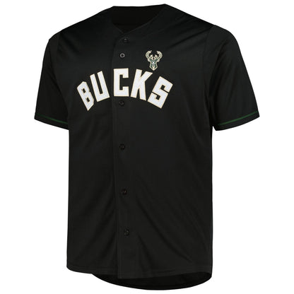 Milwaukee Bucks Profile Big & Tall Pop Jersey - Black on sale