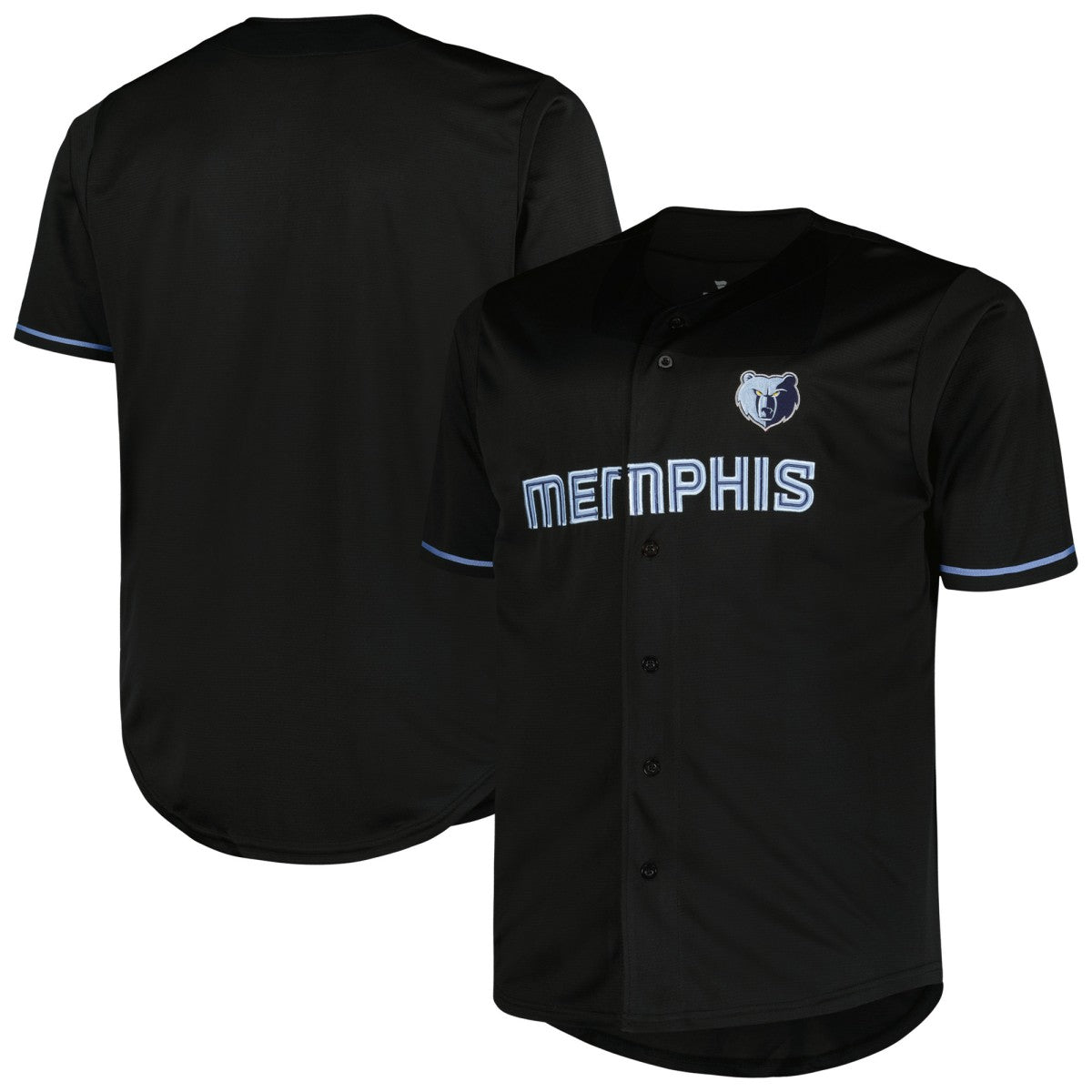 Memphis Grizzlies Profile Big & Tall Pop Jersey - Black online