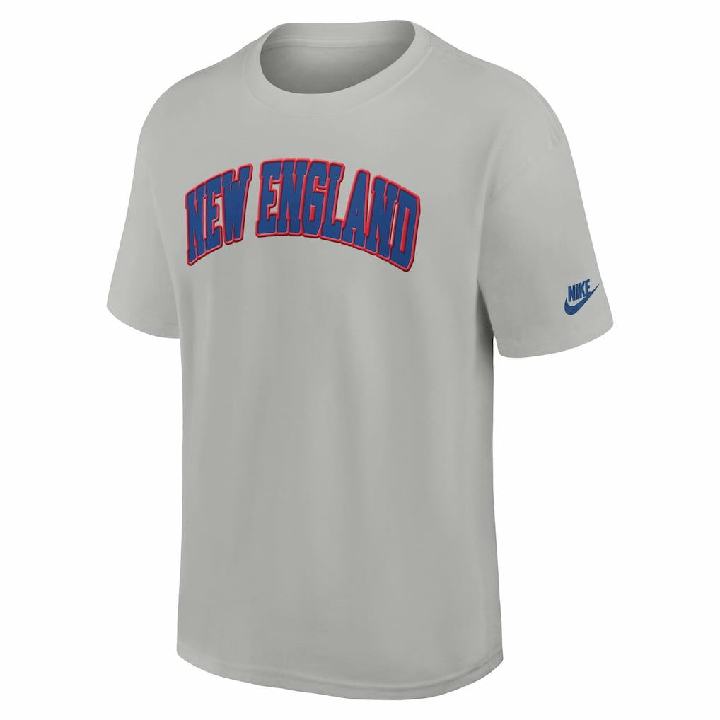 New England Patriots Rewind Statement Max90 T-Shirt - Gray | Nike online