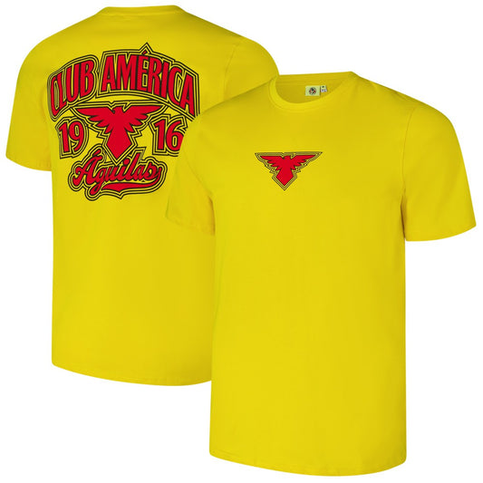 Club America Retro T-Shirt - Gold outlet