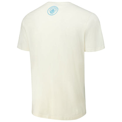 Manchester City Logo T-Shirt - Cream cheap