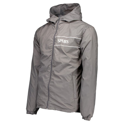 Tottenham Hotspur Home Match Hoodie Full-Zip Windbreaker Jacket - Gray cheap