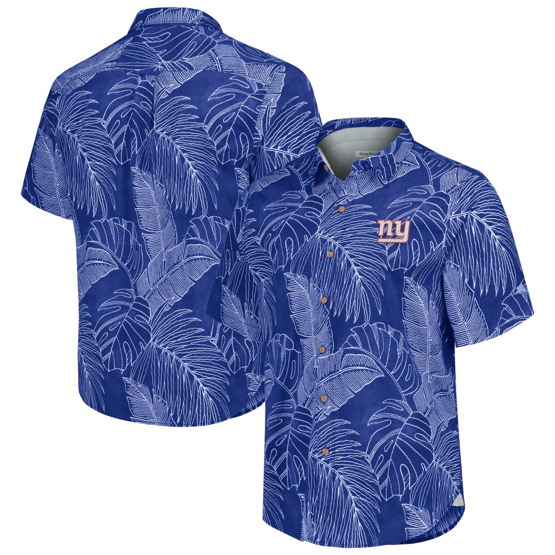 New York Giants Sport Vine Line Button-Down Shirt - Royal online