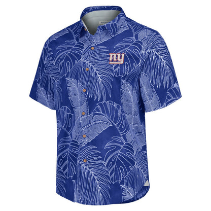 New York Giants Sport Vine Line Button-Down Shirt - Royal online