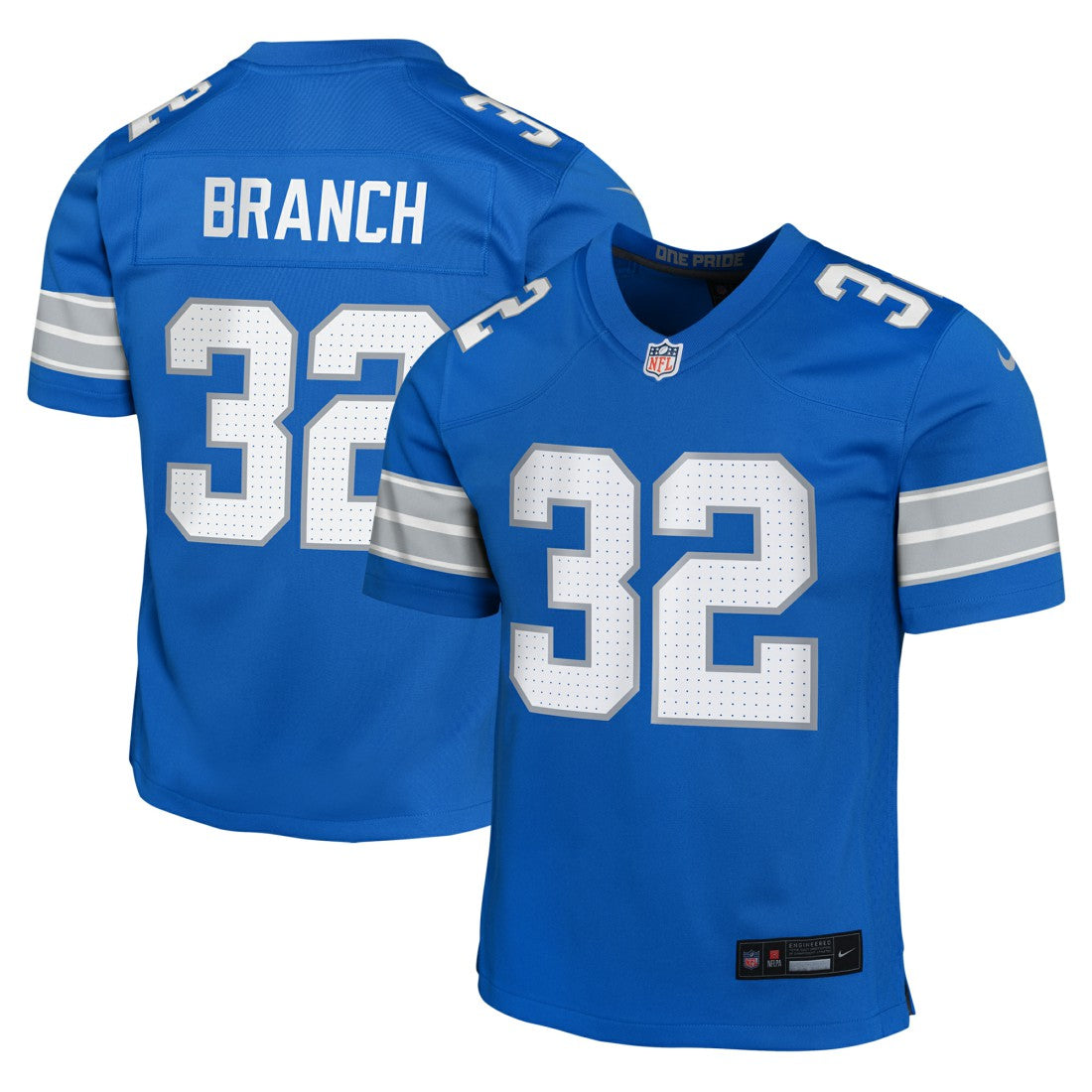 Brian Branch Detroit Lions Youth Game Jersey - Blue | Nike discount