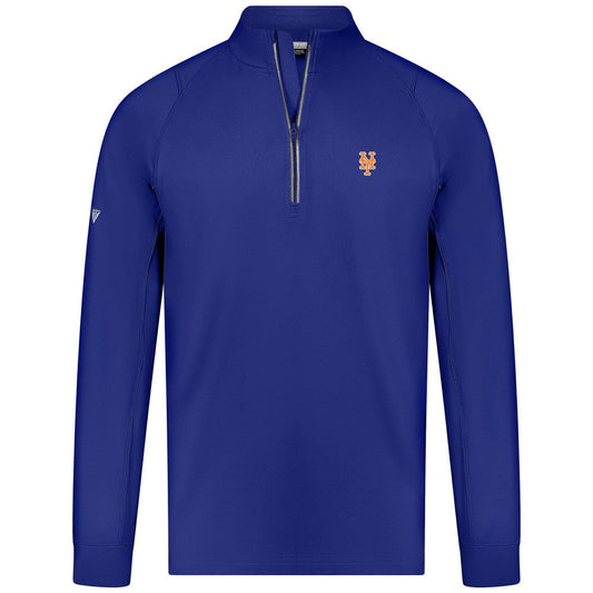 New York Mets Levelwear Theory Insignia Quarter-Zip Pullover - Royal