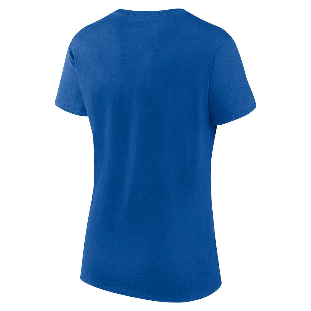 Buffalo Bills Logo Athletic Women's Lean T-Shirt - Royal on sale