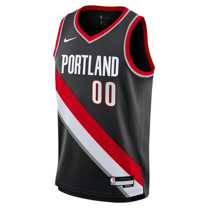 Scoot Henderson Portland Trail Blazers Youth Swingman Jersey - Icon Edition - Black | Nike on sale