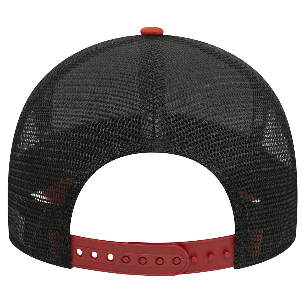 AC Milan New Era 9FORTY A-Frame Trucker Adjustable Hat - Brown | New Era on sale