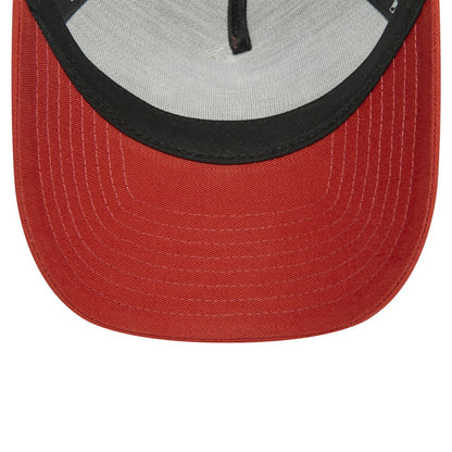 AC Milan New Era 9FORTY A-Frame Trucker Adjustable Hat - Brown | New Era on sale