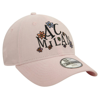 AC Milan New Era Youth Needle Corduroy 9FORTY Adjustable Hat - Light Pink | New Era on sale