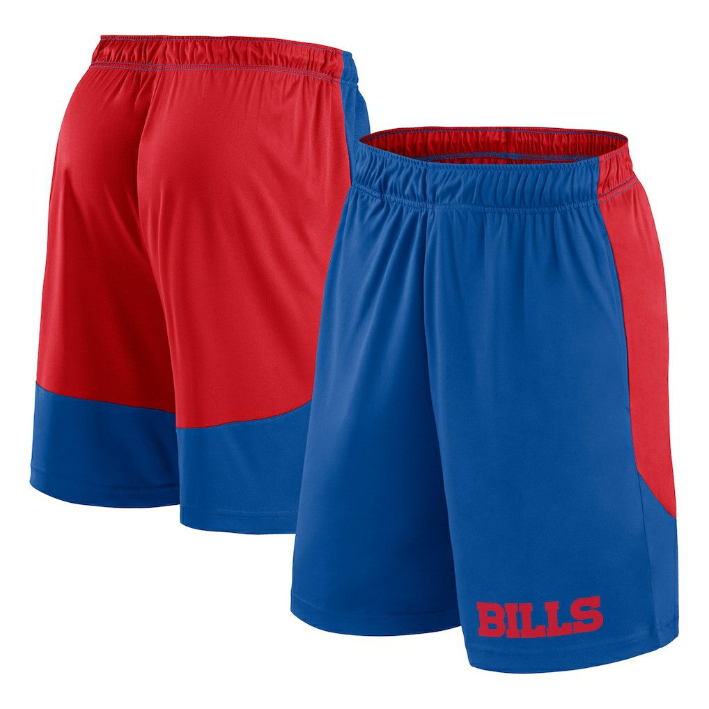 Buffalo Bills Launch Shorts - Royal/Red discount