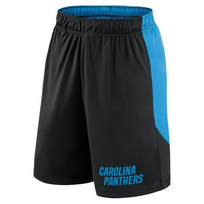 Carolina Panthers Launch Shorts - Black/Blue outlet