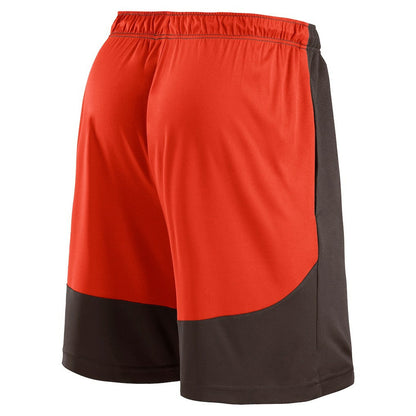 Cleveland Browns Launch Shorts - Brown/Red sale