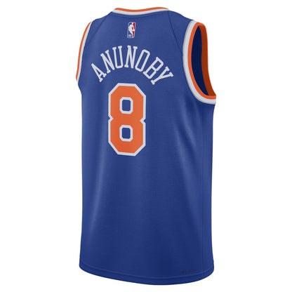 OG Anunoby New York Knicks Unisex Swingman Jersey - Icon Edition - Blue | Nike online