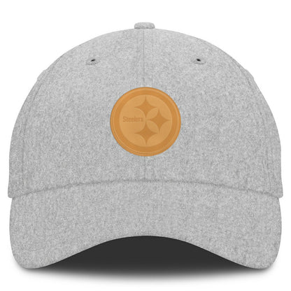 Pittsburgh Steelers Front Office Adjustable Hat - Heather Gray cheap