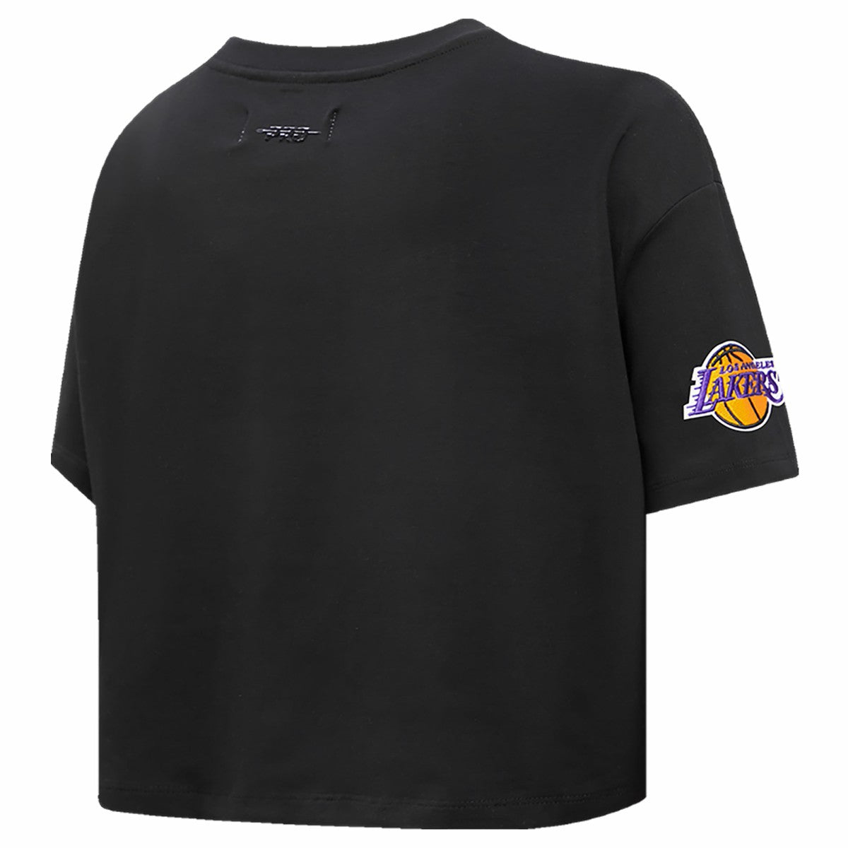 Los Angeles Lakers Pro Standard Women's Jewels Boxy Cropped T-Shirt - Black online