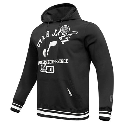 Utah Jazz Pro Standard Area Code Pullover Hoodie - Black shop