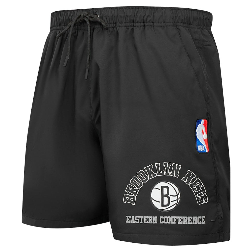 Brooklyn Nets Pro Standard Area Code Shorts - Black for sale
