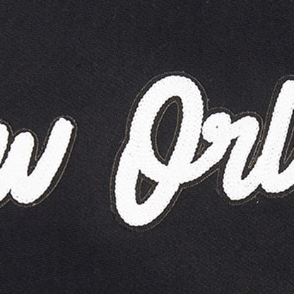 New Orleans Pelicans Pro Standard Paint the City Drop Shoulder Sweatshirt - Black online
