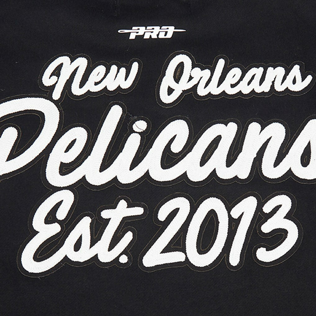 New Orleans Pelicans Pro Standard Paint the City Drop Shoulder Sweatshirt - Black online
