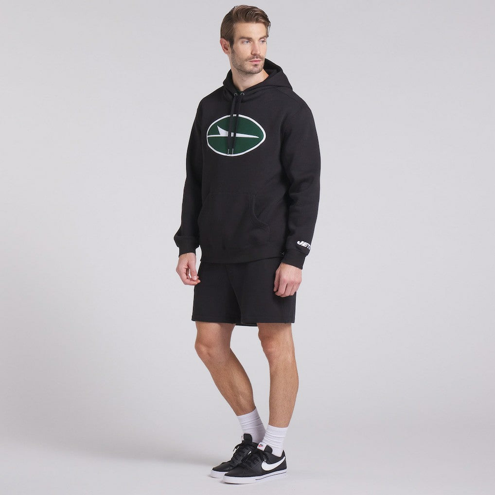 New York Jets Legacy Fleece Pullover Hoodie - Black outlet