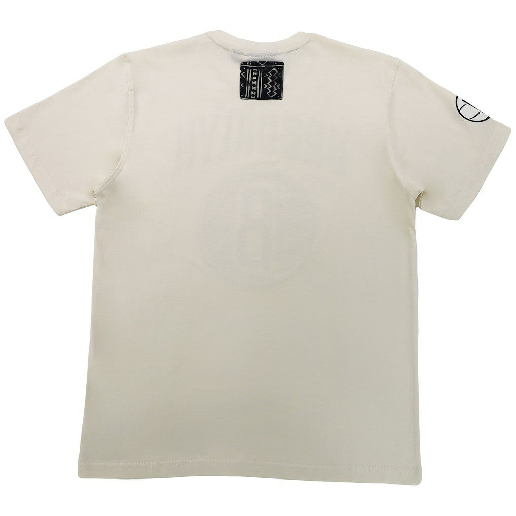 Brooklyn Nets NBA x Two Hype Unisex Culture & Hoops T-Shirt - Cream for sale