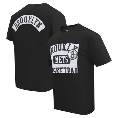 Brooklyn Nets Pro Standard Made To Play Drop Shoulder T-Shirt - Black outlet