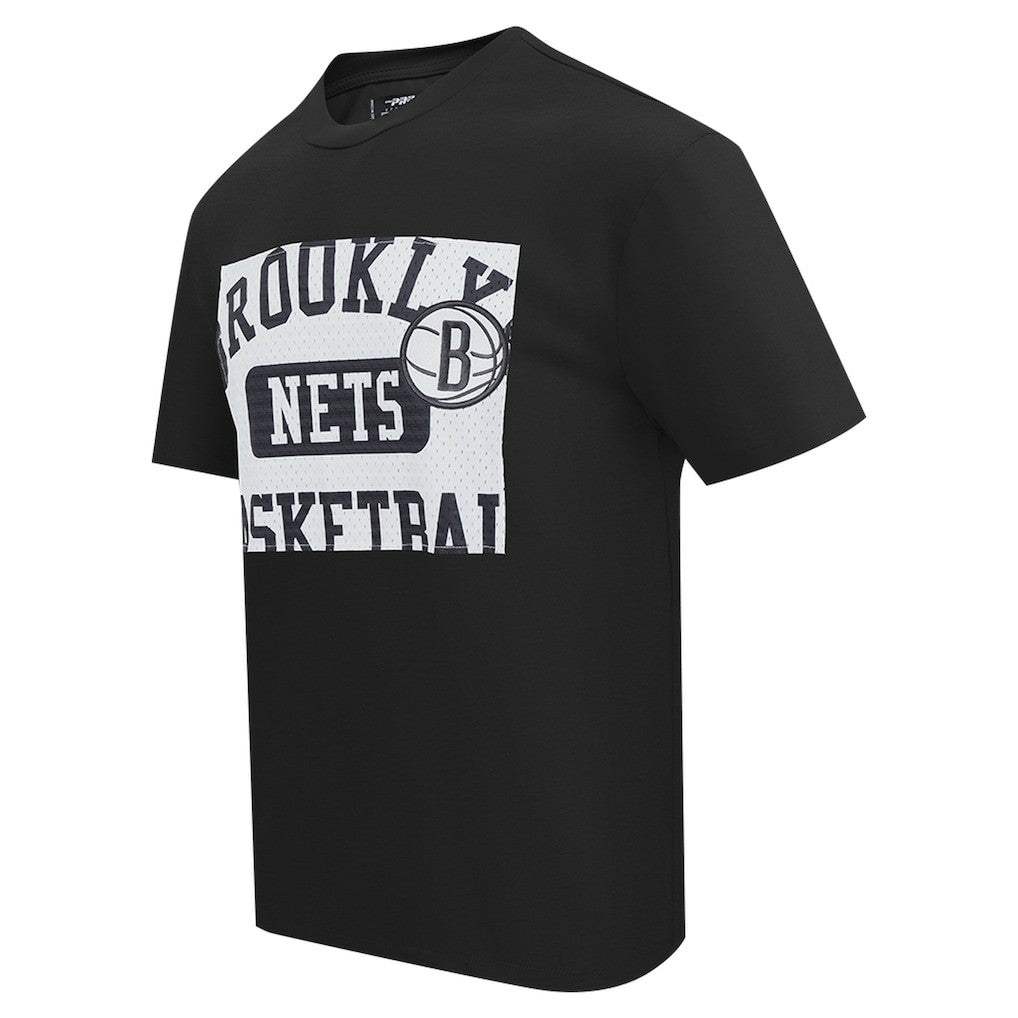 Brooklyn Nets Pro Standard Made To Play Drop Shoulder T-Shirt - Black outlet