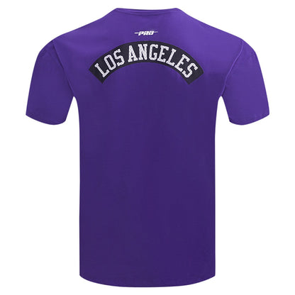Los Angeles Lakers Pro Standard Made To Play Drop Shoulder T-Shirt - Purple on sale