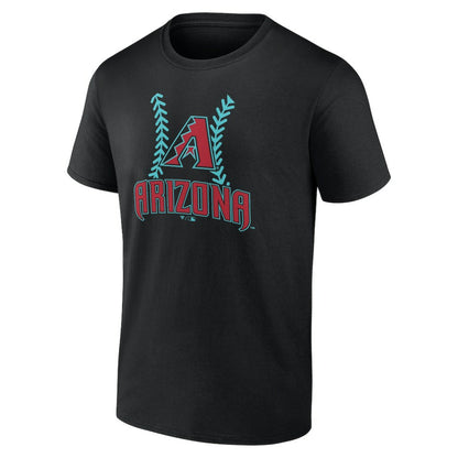 Arizona Diamondbacks Personalized Name & Number Fastball T-Shirt - Black