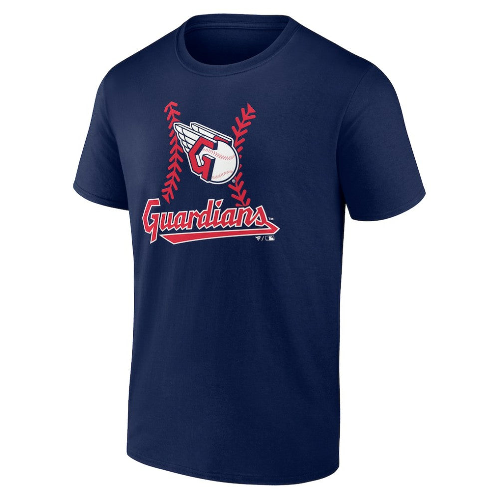 Cleveland Guardians Personalized Name & Number Fastball T-Shirt - Navy
