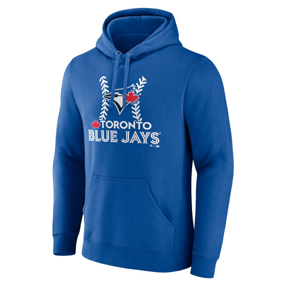 Toronto Blue Jays Personalized Name & Number Fastball Pullover Hoodie - Royal