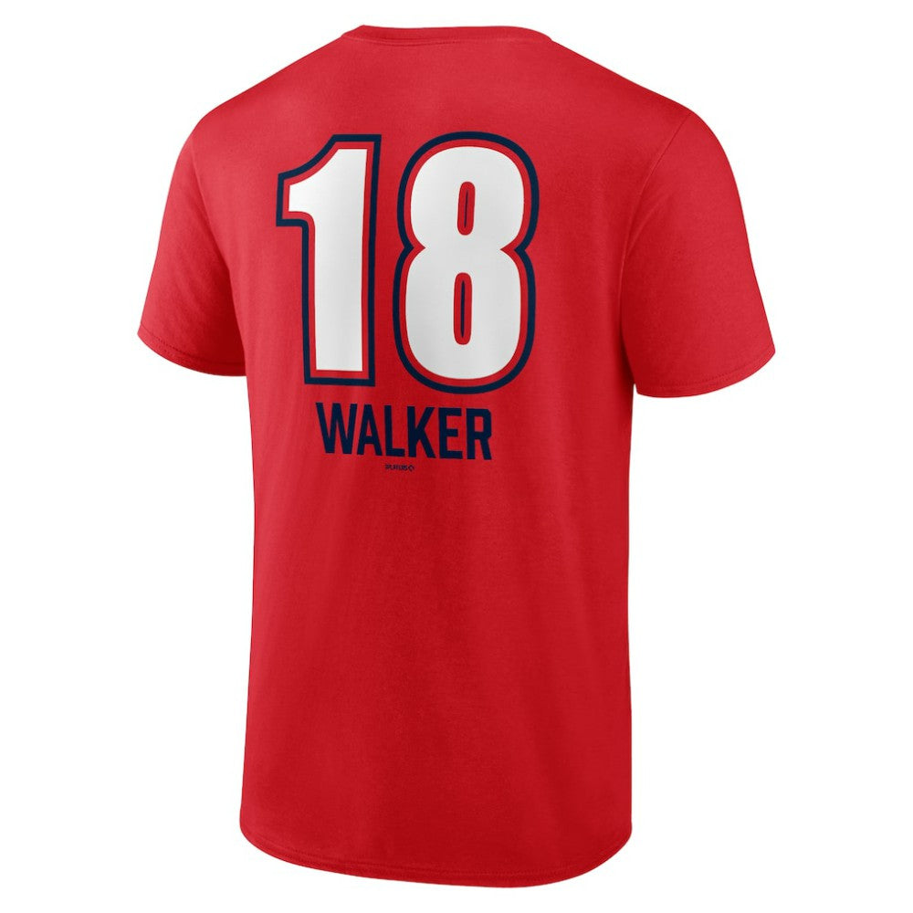 Jordan Walker St. Louis Cardinals Fastball Player Name & Number T-Shirt - Red