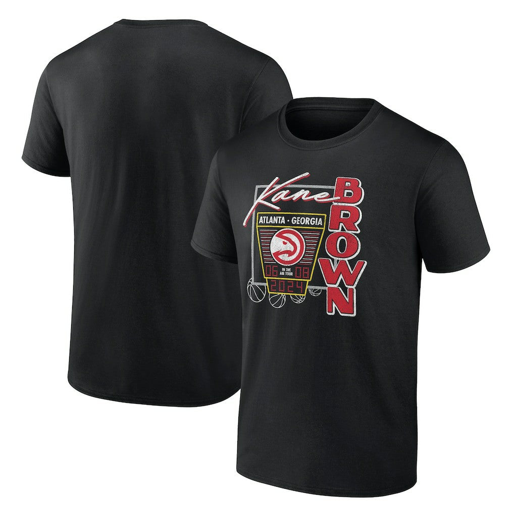 Kane Brown x Atlanta Hawks T-Shirt - Black | Fanatics outlet