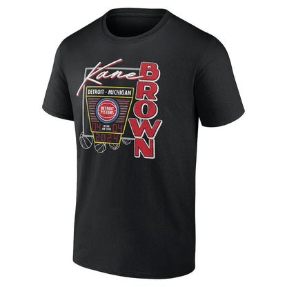 Kane Brown x Detroit Pistons T-Shirt sale - Black | Fanatics shop