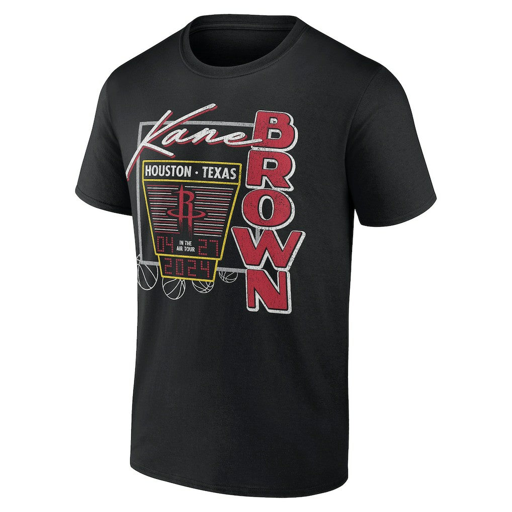 Kane Brown x Houston Rockets T-Shirt - Black | Fanatics for sale