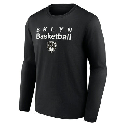 Brooklyn Nets Pick & Roll Coverage Long Sleeve T-Shirt - Black online
