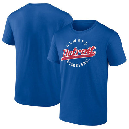 Detroit Pistons Full Court Press T-Shirt sale - Blue sale