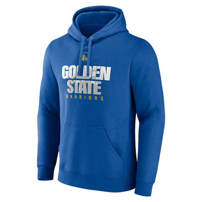 Golden State Warriors Pick & Roll Coverage Pullover Hoodie - Royal sale