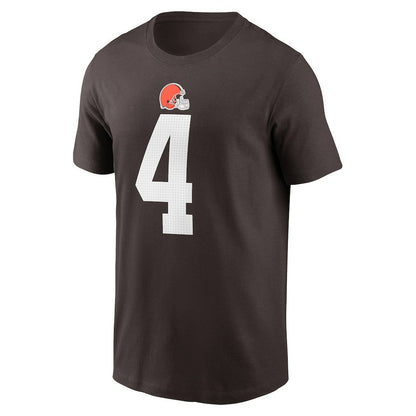 Deshaun Watson Cleveland Browns Player Name & Number T-Shirt - Brown | Nike outlet